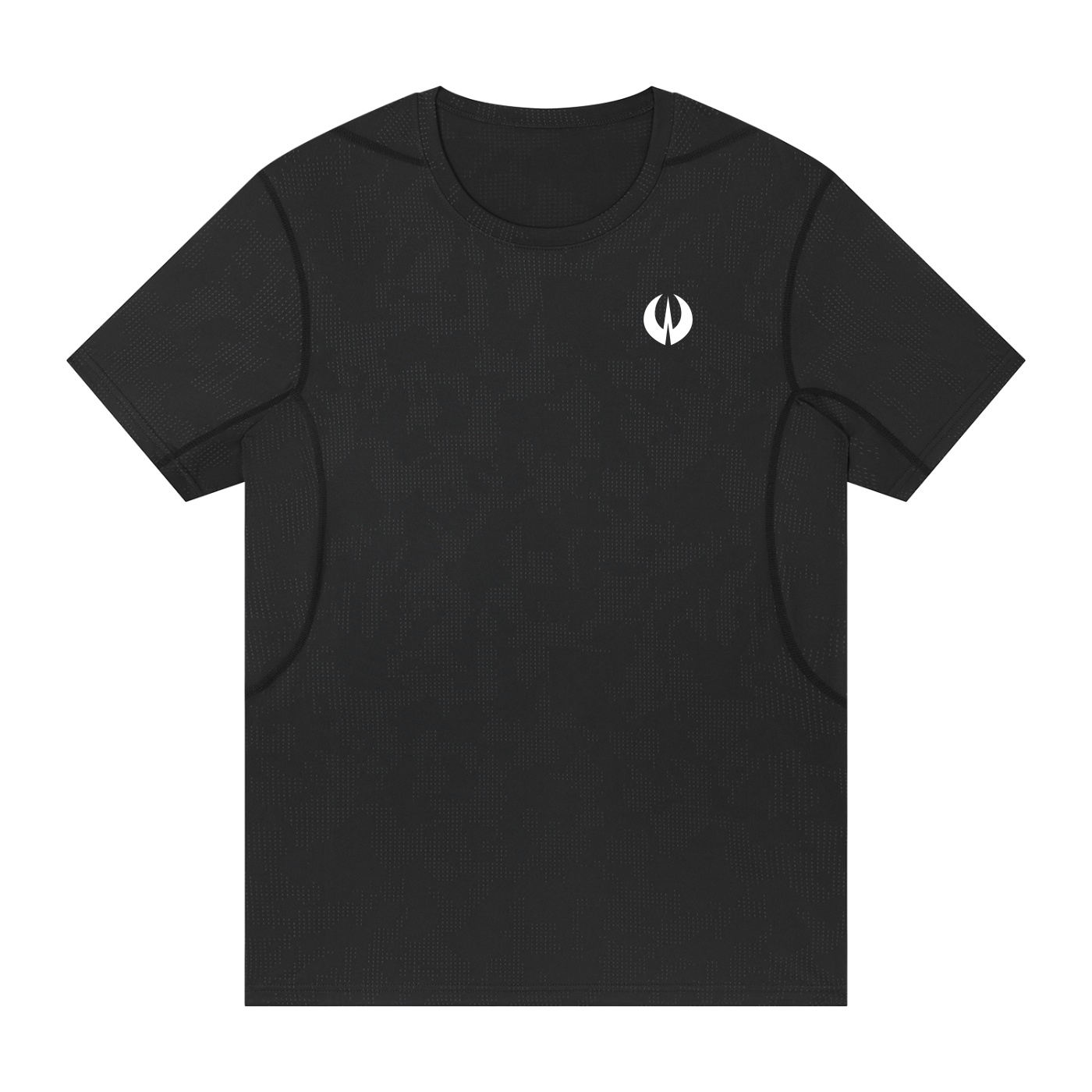 https://ajmall-vc-public-bucket.oss-us-west-1.aliyuncs.com/hugepod/material/custom_printing/a6f015b02cba4ee085c47a389c7abd3f.png Men's Jacquard Slim Mesh T-Shirt - Image 1