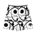 Q WHITE Unisex Cotton Long Short