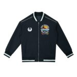 Contrast Piping Zip Bomber Jacket - Image 5