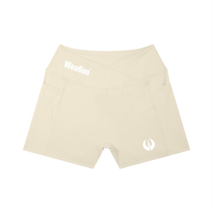 Women’s High Rise Pocket Yoga Shorts - Image 17