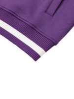 Contrast Piping Zip Bomber Jacket - Image 13