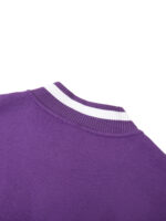Contrast Piping Zip Bomber Jacket - Image 14