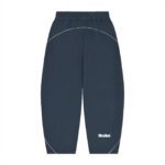 Unisex Piping Fleece Barrel Leg Sweatpants - Image 6