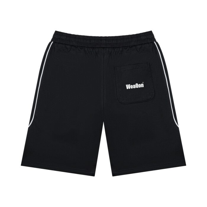 Unisex Piping Color Block Shorts - Image 2