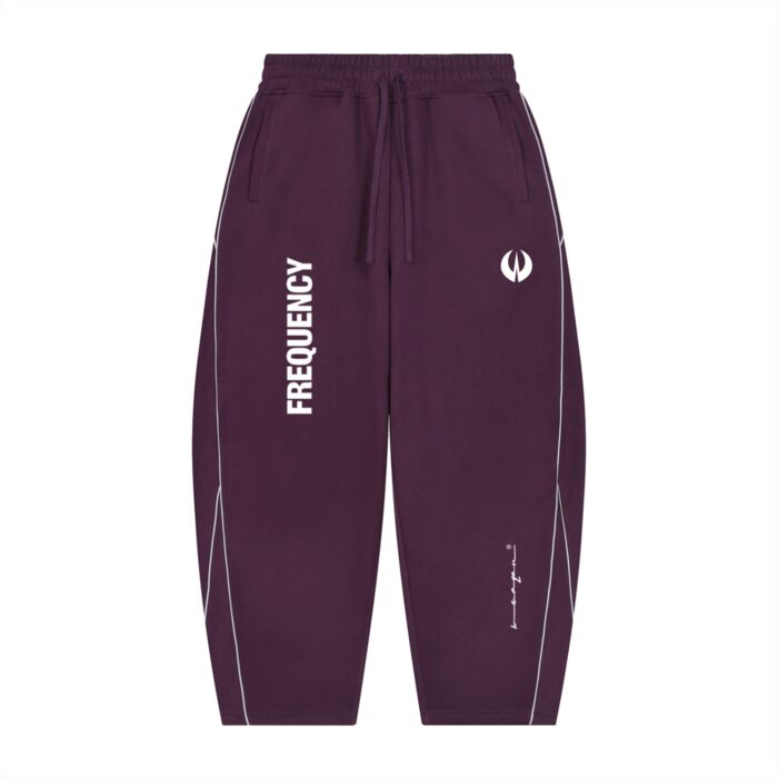 https://ajmall-vc-public-bucket.oss-us-west-1.aliyuncs.com/hugepod/material/custom_printing/3496ce295db14a32b0a058738a644bb3.png Unisex Piping Fleece Barrel Leg Sweatpants - Image 7