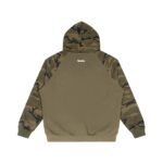 Unisex Camo-Splice Raglan Zip Hoodie - Image 5