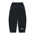 Unisex Piping Fleece Barrel Leg Sweatpants - Image 2