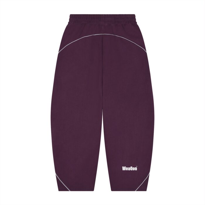 https://ajmall-vc-public-bucket.oss-us-west-1.aliyuncs.com/hugepod/material/custom_printing/bc76a5ce1c394a7fa4362bcfdce2299c.png Unisex Piping Fleece Barrel Leg Sweatpants - Image 8