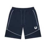 Unisex Piping Color Block Shorts - Image 3